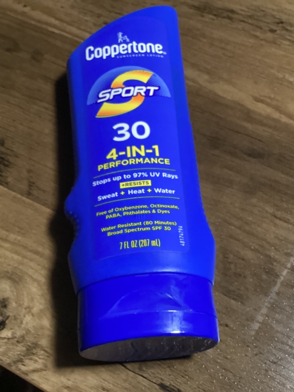 Coppertone Sport 30 4-IN-1 Performance Sunscreen Lotion Bundle New 7 fl oz